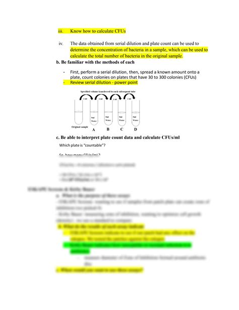 SOLUTION Microbiology Lab Final Exam Review Studypool