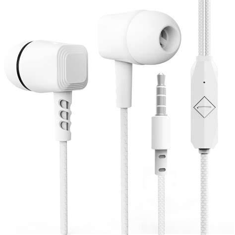 Lbecley Rig 400hx 3d Earphones In Ear Headphones With Microphone 3 5mm Wired Earbuds For Ios And