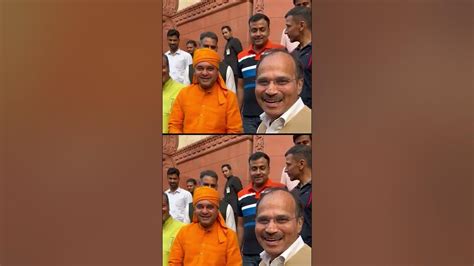 Congress Adhir Ranjan Shares Light Moment With Bjp S Yogi Balakanth Naya Cm Ban Rahe Hai