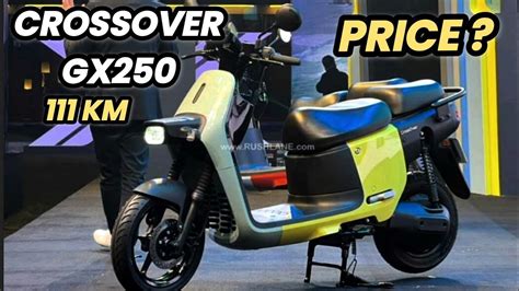 Gogoro Crossover Gx S Electric Scooter Launched In India