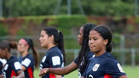 Sud Ladies Cup 2024 Panamá Femenina Sub 20 cumplió con su primer entreno