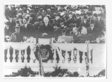 Woodrow Wilson Speaking At His Inauguration 1913 - Woodrow Wilson ...