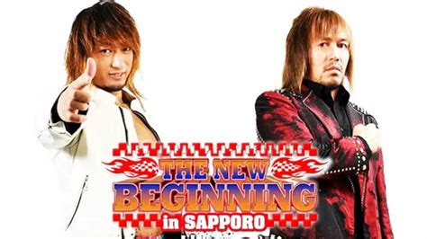 Njpw New Beginning In Sapporo Night Card Date Time