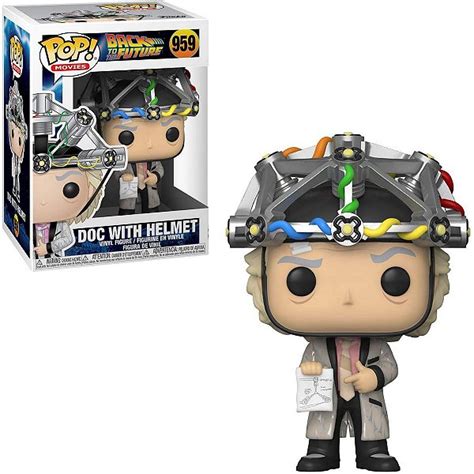 Funko Pop Back To The Future Doc With Helmet Game Games A Loja