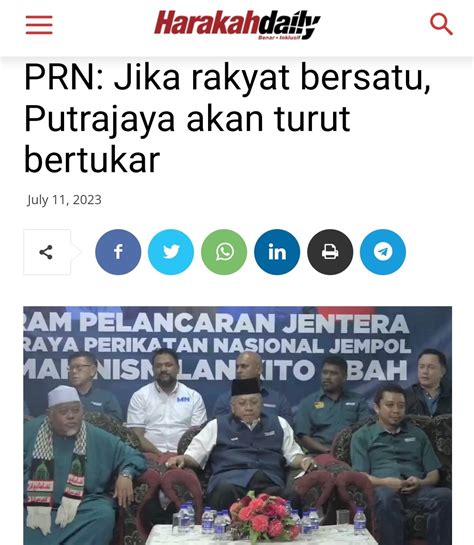 HarakahDaily الحركة on Twitter Politik negara perlu diperbetulkan