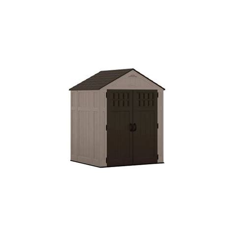 Suncast Commercial Storage Shed Dark Taupe Everett Ft X Ft