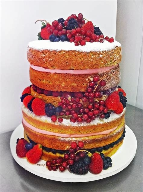 Fotos Naked Cake Ou Bolo Pelado Tamb M Combina Festas Infantis