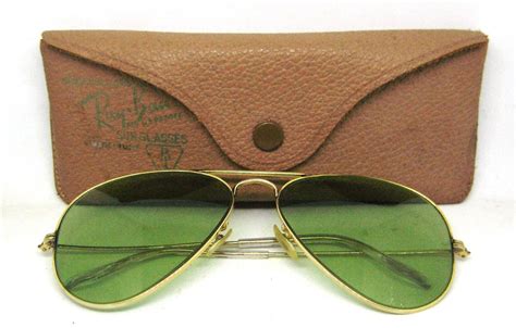 Ray Ban Usa Vintage 194050s Bandl 58mm Rb3 Aviator 12k Gf Mint Sunglasses