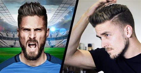 OLIVIER GIROUD Hairstyle - Step By Step Tutorial