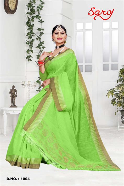 Saroj Textile Presents Mahotsav Vol 4 Cotton Sarees Catalogue Collection