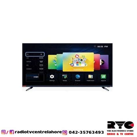 F Changhong Ruba Smart Led Tv Inch Black Radio Tv Centre