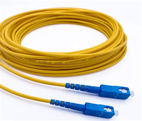 Elfcam Cable A Fibre Optique Sc Upc A Sc Upc Monomode Simplex Os