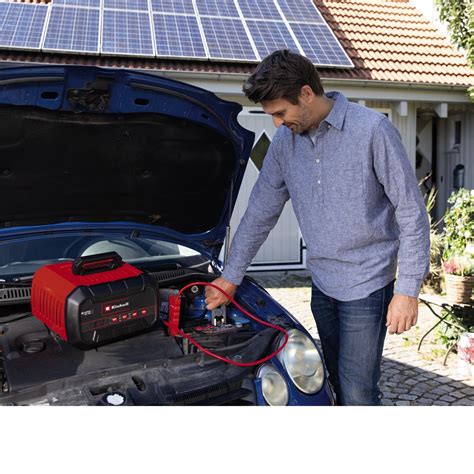 Einhell Autobatterie Ladegerät CE BC 30 M rot schwarz