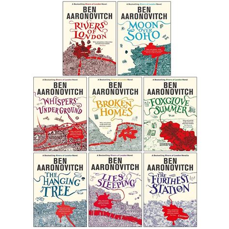 Buy Ben Aaronovitch Rivers Of London Series Collection 8 Books Set