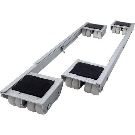 Shepherd 18 14 28 In Aluminum Steel Appliance Rollers 2 Pack 9603