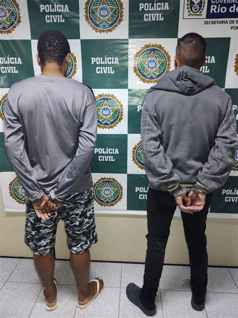 Polícia Civil Prende Dupla Suspeita De Cometer Roubos Em Itaipava