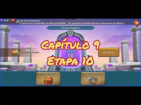 PORTAL MÁGICO CAPÍTULO 9 ETAPA 10 LORDS MOBILE YouTube