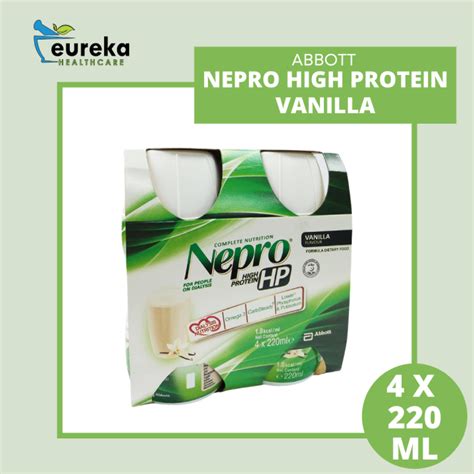 Nepro High Protein Hp Ml X Vanilla Flavour Lazada