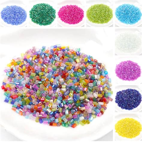 Perles D Espacement En Verre Cristal Couleurs Ab X Mm Pi Ces