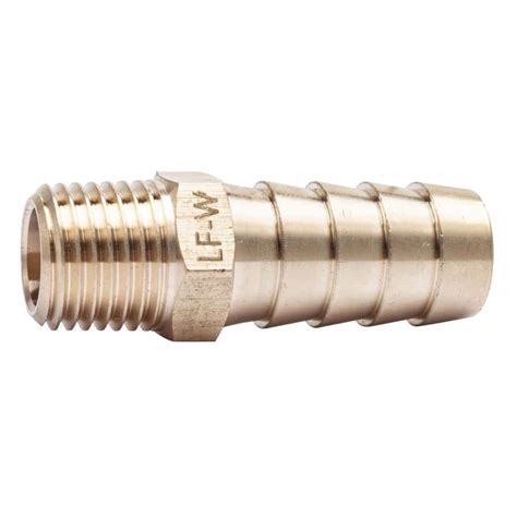 Ltwfitting 12 In Id Hose Barb X 14 In Mip Lead Free Brass Adapter