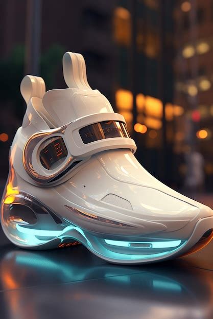 Premium AI Image | futuristic shoes with future functions with ...