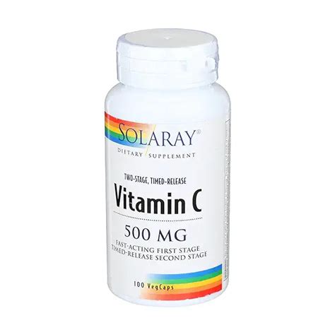 VITAMIN C WITH ROSE HIPS ACEROLA TWO STAGE TIMED RELEASE VITAMIN C