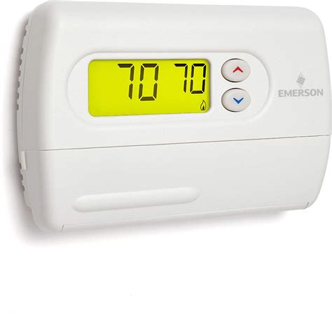 Non Programmable Thermostat For Single Stage Systems White