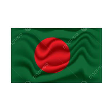 Bandera De Bangladesh Ondeando Textura Vector Png Bandera Bandera 3d Textura De La Bandera