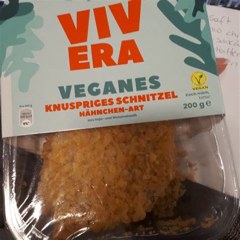 Vivera Veganes Knuspriges Schnitzel H Hnchen Art Review Abillion