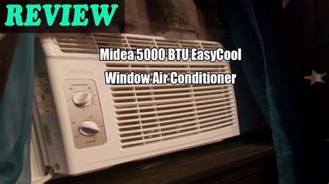 Midea 5000 BTU EasyCool Window Air Conditioner Review 2022 YouTube