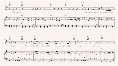 Ukulele Take Me Out Franz Ferdinand Sheet Music Chords Vocals