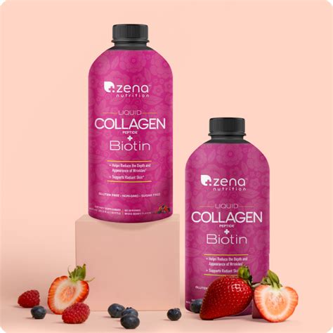 Zena Liquid Collagen Biotin Zena Nutrition