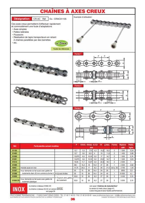 Page Cha Nes Axes Creux Prud Homme Transmissions