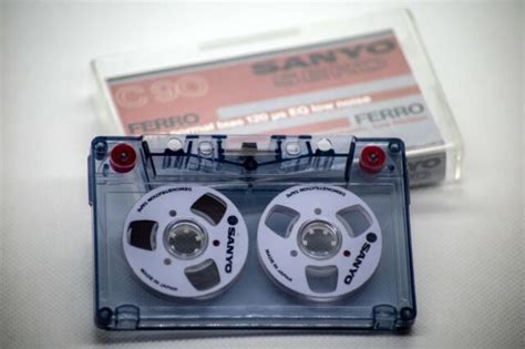 Sanyo Audio Tape White Handmade Reel To Reel Cassette Cassettes Tapes Ebay