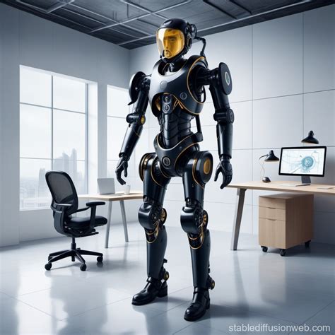 Ai Powered Workplace Safety With Exoskeletons Stable Diffusion Online