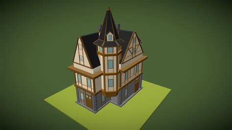 Medieval House 3d Model By Jen S Abbott Jsabbott 69f6935 Sketchfab