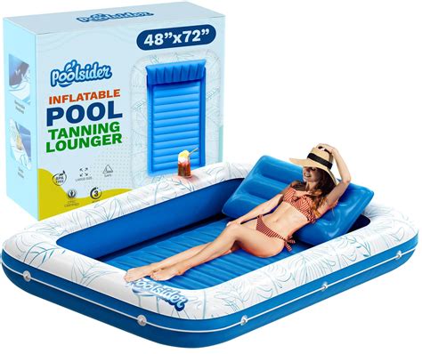 Mua Premium Inflatable Tanning Pool Lounger Large Inflatable Tanning