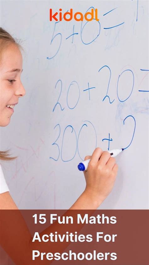 15 Fun Maths Activities For Preschoolers In 2022 Math Activities