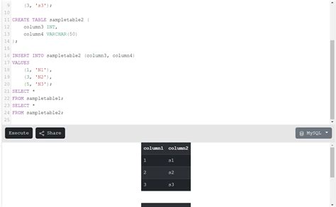 How To Use Multiple Ctes In Sql Mysqlcode