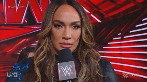 Nia Jax Backstage Raw October 16 2023 Youtube