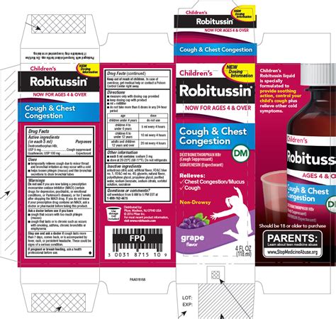 Robitussin Dosage Chart By Weight | Blog Dandk