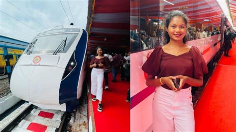 Odisha Nd Vande Bharat Express Puri Rourkela Inaugural Journey