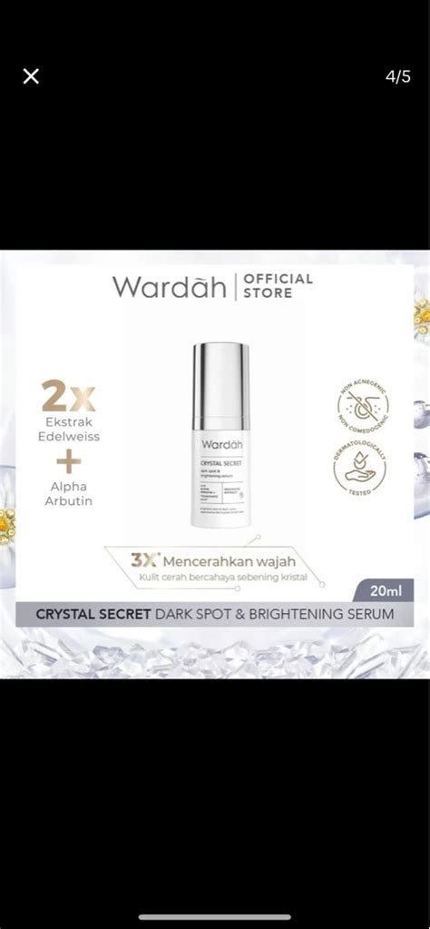 Wardah Crystal Secret Dark Spot Brightening Serum Kesehatan