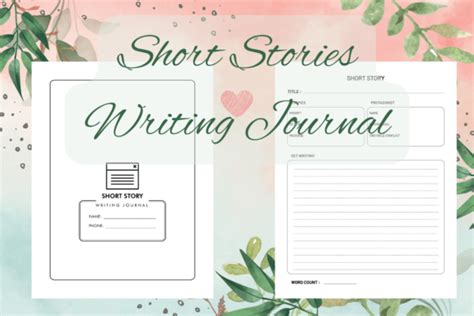 Short Stories Writing Journal Graphic By KDP Samurai Creative Fabrica