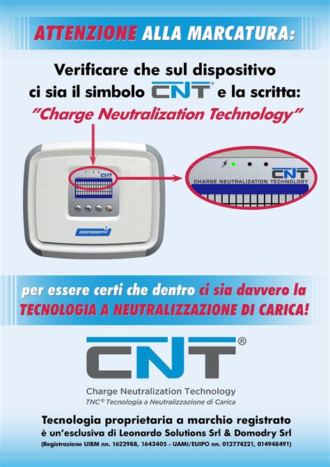 Marcatura Cnt Tecnologia A Neutralizzazione Di Carica Domodry