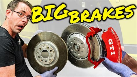 Club Sport Brake Upgrade Mk8 Golf Gti Youtube