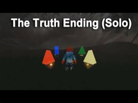 Roblox Isle The Truth Ending Solo YouTube