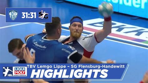 Tbv Lemgo Lippe Sg Flensburg Handewitt Handball Bundesliga