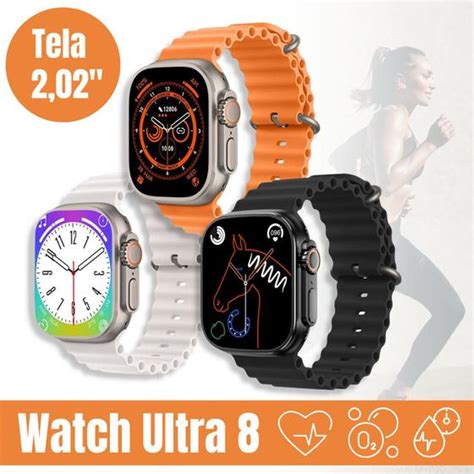 Relógio Digital Smartwatch Nfc Ultra Series 8 Inteligente Masculino