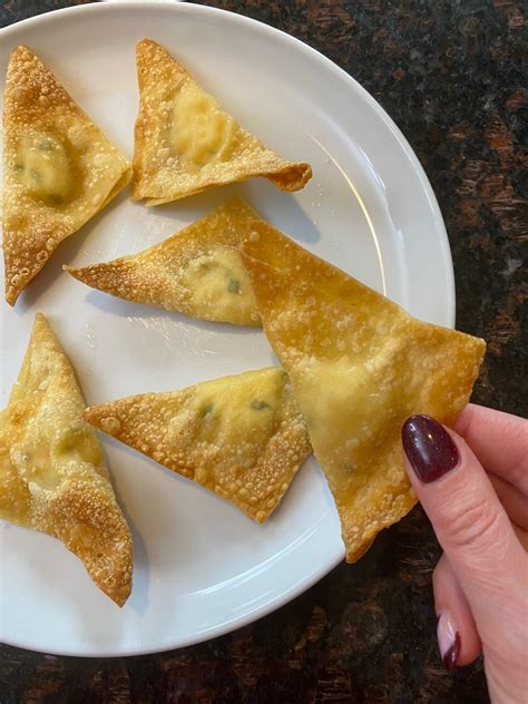 Air Fryer Frozen Crab Rangoon Melanie Cooks